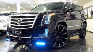 Black Cadillac Escalade Wallpaper