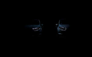 Black Car 4k Ford Fushion Dark Place Wallpaper