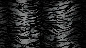 Black Cheetah Print Fabric Wallpaper