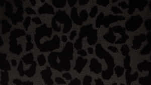 Black Cheetah Print Texture Wallpaper