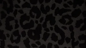 Black Cheetah Print Texture Wallpaper