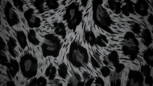 Black Cheetah Print Texture Wallpaper