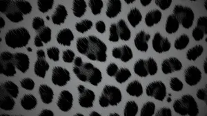 Black Cheetah Print Texture Wallpaper