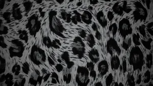 Black Cheetah Print Texture Wallpaper