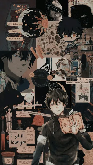 Black Clover Black Aesthetic Iphone Wallpaper