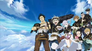 Black Clover Black Bull Team Portrait Wallpaper