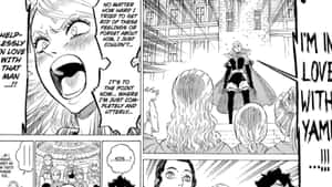 Black Clover Confession Panel Wallpaper