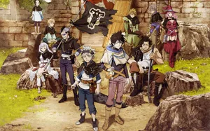 Black Clover Magic Knights Squad Wallpaper