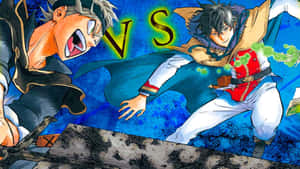 Black_ Clover_ Manga_ Showdown_ Panel Wallpaper