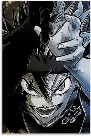 Black Clover Manga Smiling Character Wallpaper