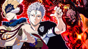 Black Clover Mars Character Collage Wallpaper