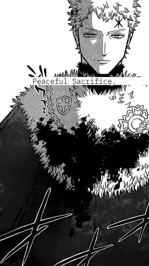 Black Clover Peaceful Sacrifice Panel Wallpaper