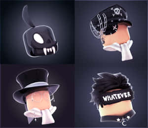 Black Collage Roblox Pfp Wallpaper