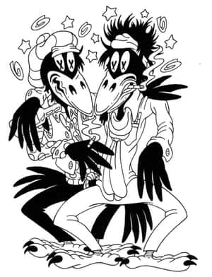 Black Crowes Taking The Stage Wallpaper