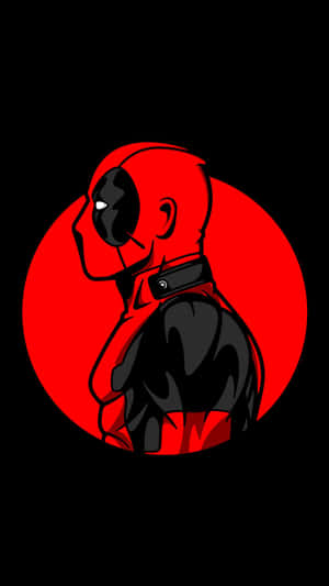 Black Deadpool Is Ready For Battle. Wallpaper