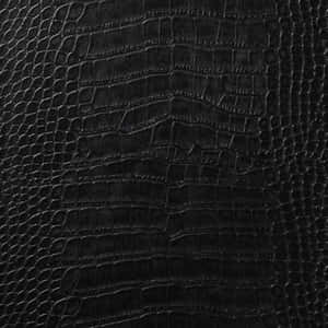 Black Extravagant Textured Crocodile Leather Wallpaper