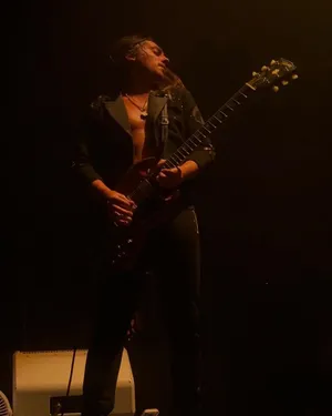 Black Flag Band On Stage Wallpaper