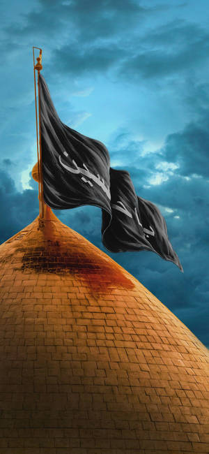 Black Flag Karbala Wallpaper