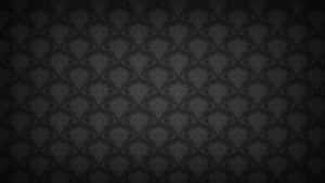 Black Floral Pattern Background Wallpaper