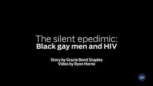 Black Gay Man Advert Art Wallpaper