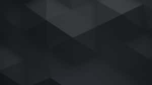 Black Geometric Wallpaper With Triangles Wallpaper