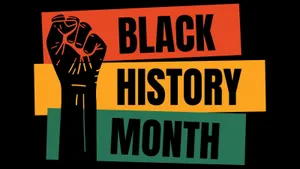 Black History Month Celebration Banner Wallpaper