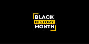 Black History Month Celebration Banner Wallpaper