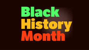 Black History Month Celebration Banner Wallpaper