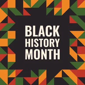 Black History Month Celebration Graphic Wallpaper