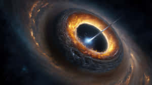 Black Hole Accretion Disk Wallpaper