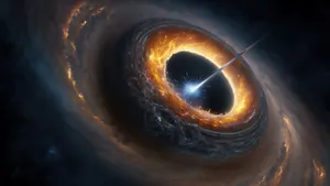 Black Hole Accretion Disk Wallpaper