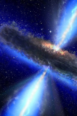 Black Hole In Space Universal Wallpaper