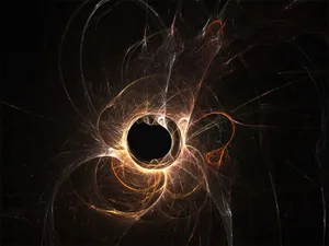 Black Hole Sun In Space Wallpaper