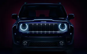 Black Jeep Wrangler Modern Design Wallpaper