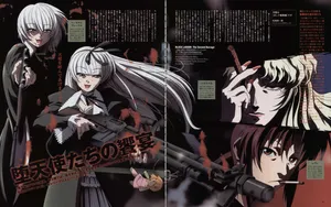 Black Lagoon Hanseland Gretel Artwork Wallpaper