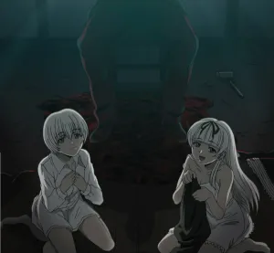 Black Lagoon Hanseland Gretel Dark Scene Wallpaper