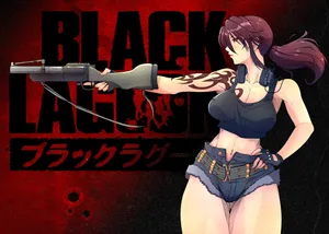 Black Lagoon Revy Armedand Dangerous Wallpaper