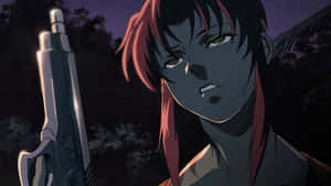 Black Lagoon Revy With Gun Wallpaper