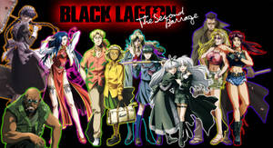 Black Lagoon Second Barrage Poster Wallpaper