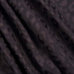 Black Leopard Print Fabric Texture Wallpaper