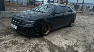 Black Lifan620 Custom Wheels Wallpaper