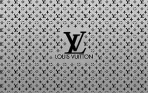 Black Louis Vuitton Monogram Desktop Wallpaper