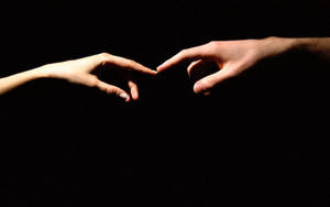 Black Love Hands Wallpaper