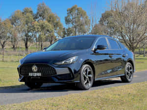 Black M G5 Sedan Outdoors Wallpaper