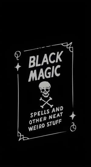 Black Magic Grunge Goth Wallpaper
