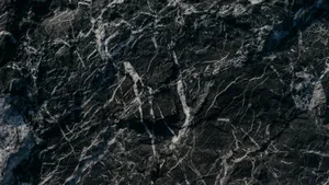 Black Marble Texture Closeup Wallpaper