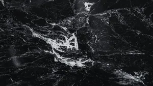 Black Marble Texture Wallpaper