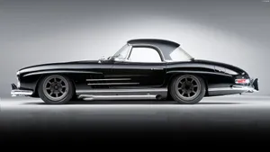 Black Mercedes-benz Iphone Wallpaper