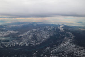 Black Mountain Top View Tajikistan Wallpaper