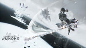 Black Myth Wukong Action Scene Wallpaper